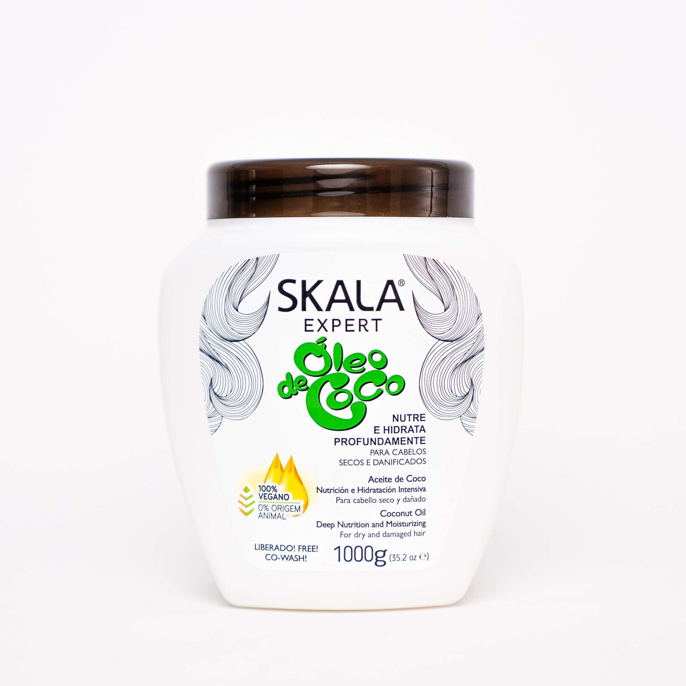 Skala Expert: Oleo de Coco Mascarilla Hidratante 1000g