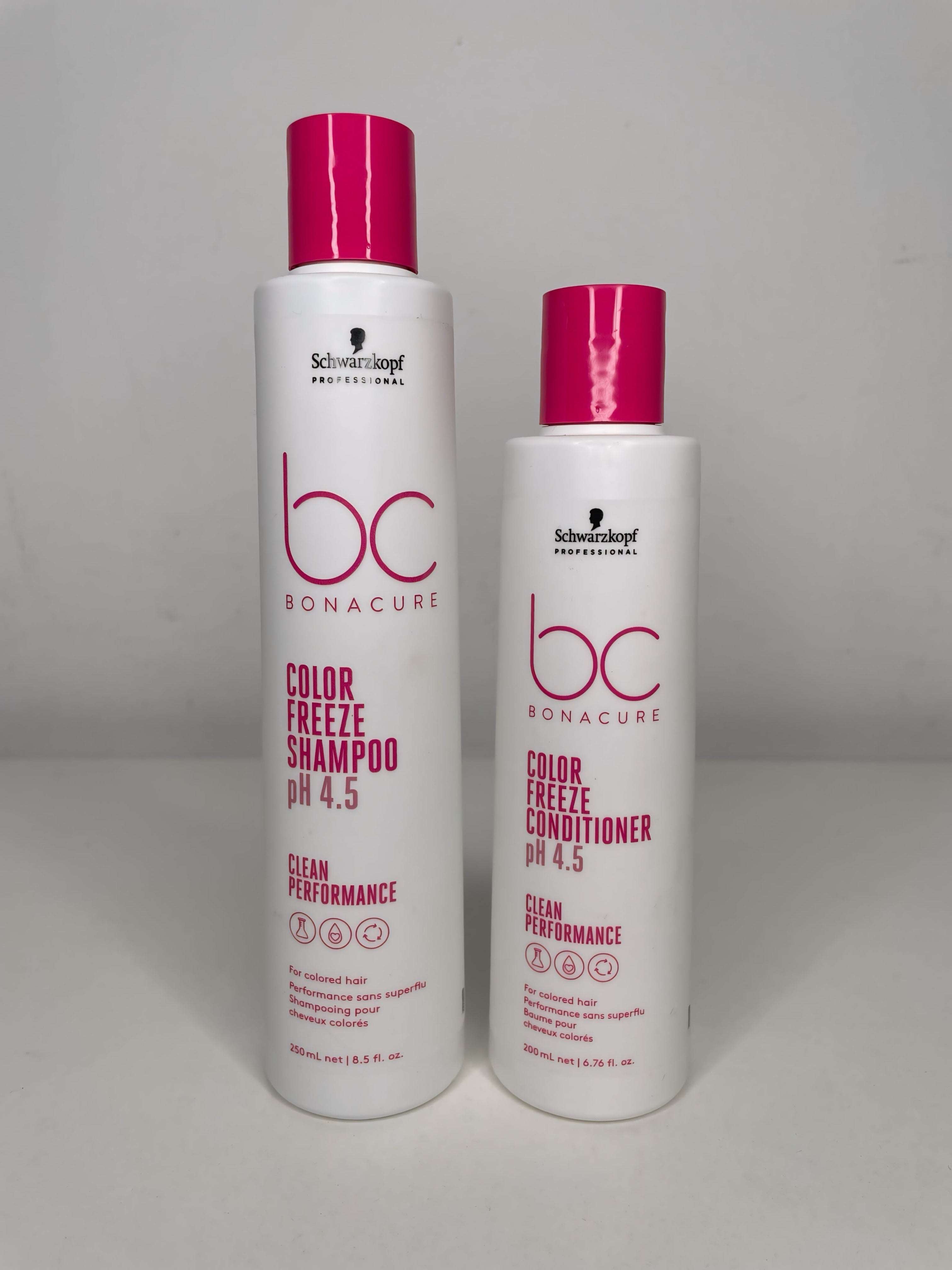 Pack Shampoo y acondicionador Color Freeze/ Bonacure 200ml Schwarzkopf